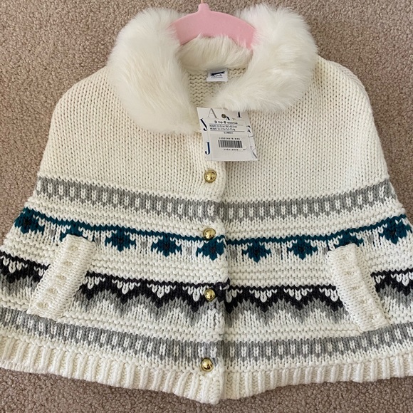 Janie and Jack Other - Janie and Jack fur cape